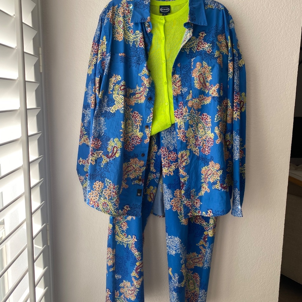 $35 for *2 PIECE SET* Bold Patterned Styled (UNISEX) Coordinate Set NWT